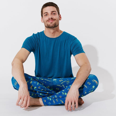 monaco-blue-bamboo-mens-pajama-set-bellabu-bear - Sophia's Style -2